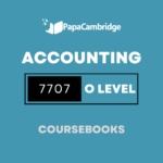 Accounting 7707 Coursebook and Recommended Books Latest Edition