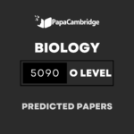 Biology 5090 Predicted / Guess Papers (All Papers and Variants)