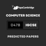 Computer Science 0478 Predicted / Guess Papers (All Papers and Variants)