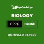 Biology (9-1) 0970 Yearly Unsolved Past Papers (5 – 10 years)