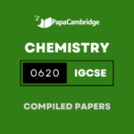 Chemistry 0620 Yearly Unsolved Past Papers (5 – 10 years)