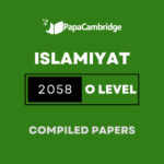 Islamiyat 2058 Yearly Unsolved Past Papers (5 – 10 years)