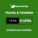 Travel and Tourism 7096 Yearly Unsolved Past Papers (5 – 10 years)
