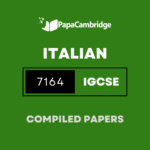 Italian (9-1) 7164 Yearly Unsolved Past Papers (5 – 10 years)