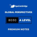 Global Perspectives and Research 8030 (Mauritius) (AS Level only) Notes - Latest Syllabus