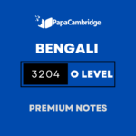 Bengali 3204 Notes - Latest Syllabus