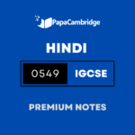 Hindi Second Language 0549 Notes – Latest Syllabus