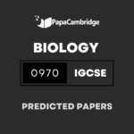 Biology (9–1) 0970 Predicted / Guess Papers (All Papers and Variants)