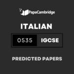 Italian – Foreign Language 0535 Predicted / Guess Papers (All Papers and Variants)