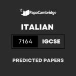 Italian (9–1) 7164 Predicted / Guess Papers (All Papers and Variants)